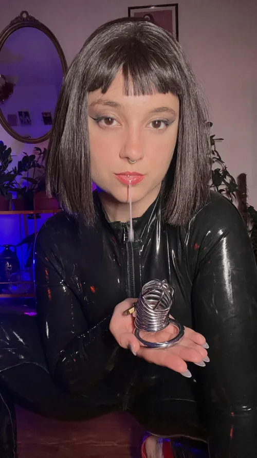 Special dessert. Lay down and open your mouth! by tropicallosing