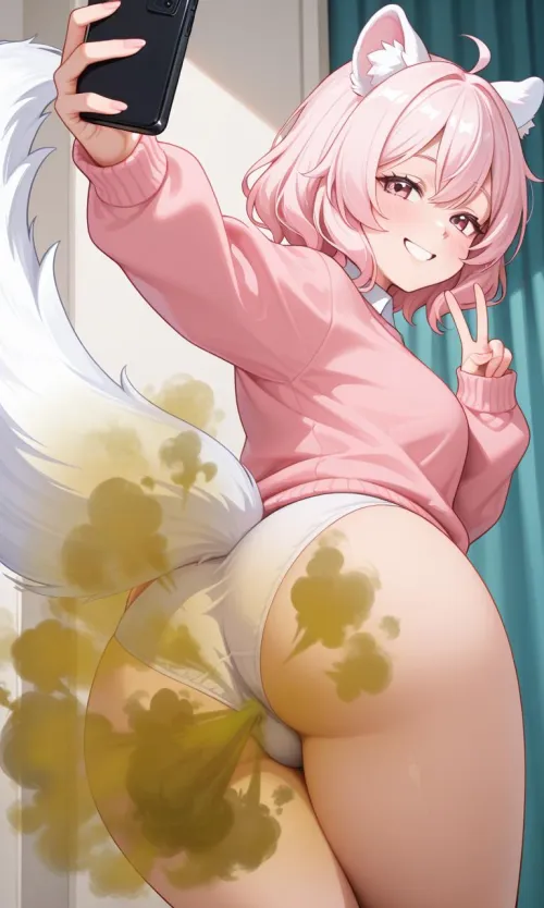 Spend Valentine's day with your gentledom yandere GF! [fart] [yandere] [Skunkgirl] by Horniest-Around