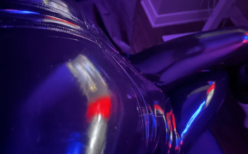 Spending 24hrs in latex with a little gaming too :3 by sakamoto_says