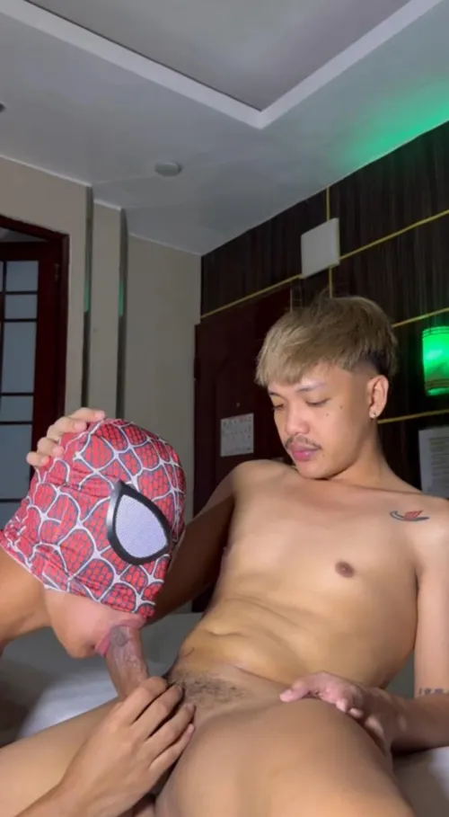 Spiderman helped me so in return, I made him happy by itszackyboi