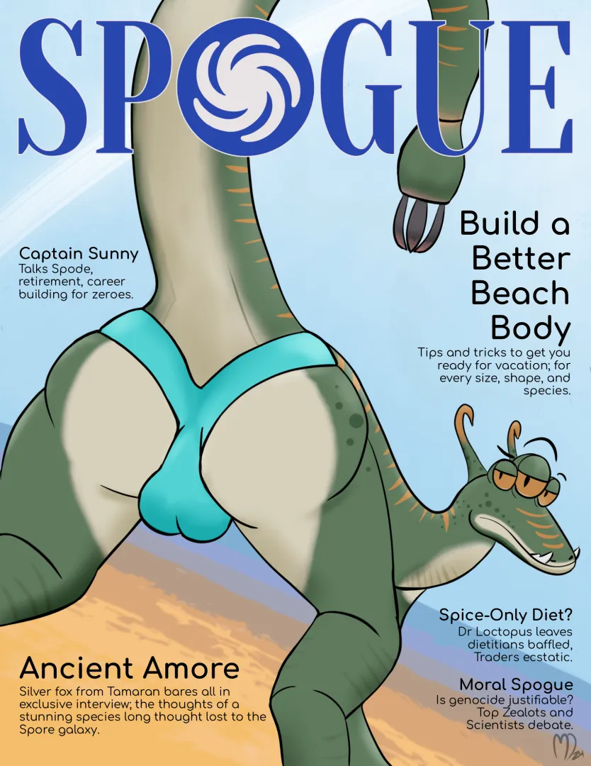 Spogue Magazine [M] (Monodreams) posted by BluBaudy