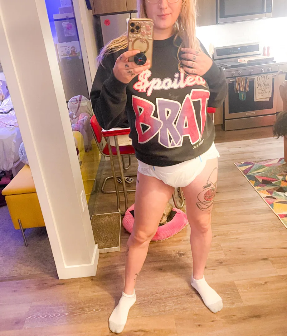 Spoiled (positive) Brat (endearing) posted by Upstairs-Reindeer678