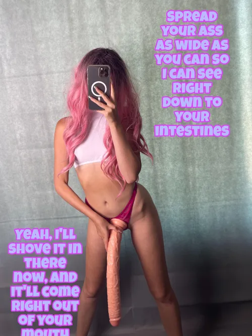 Spread your ass as I see your intestines [Imagefap: princessdollmie] by PinkDolxo
