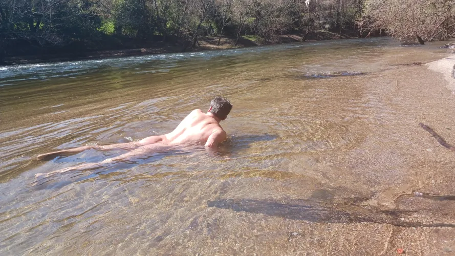 Spring time in the river by nakedbodyworld