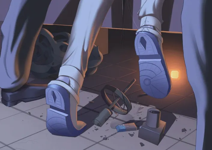 Spuria x Doc Workshop Distraction (Rainz) by FlamableSpider