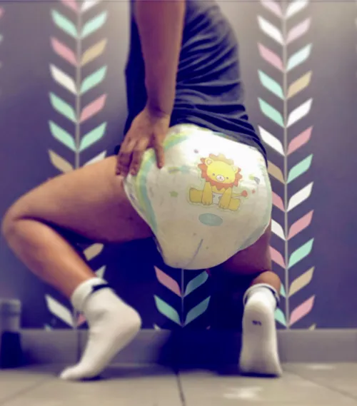 Squat, drop and stink up your pants  by nappypantzz