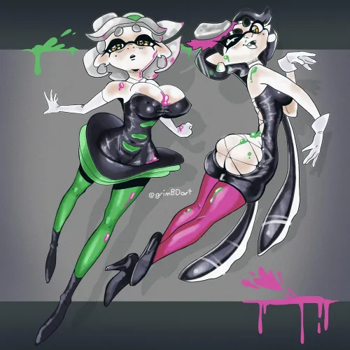 Squid Sisters [me] by grimBDart