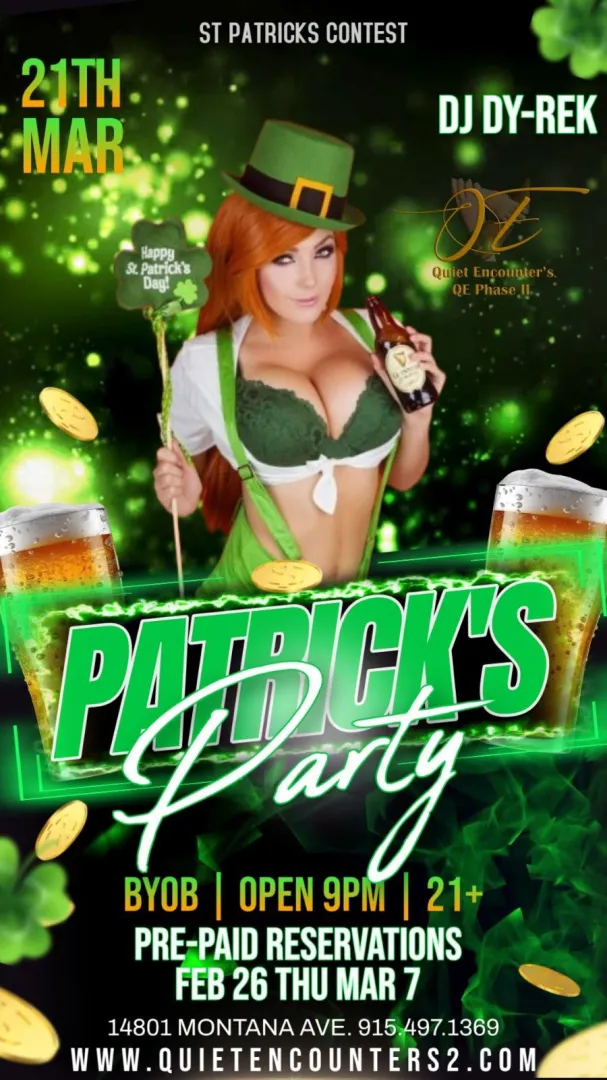 St Patricks Party QE!!! posted by txswingslifestyle