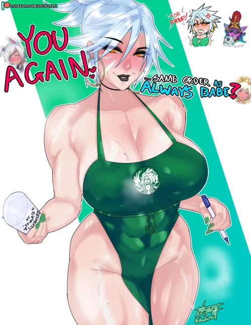 Starbucks Riven! (Shinda292) [League of Legends] by Shinda292