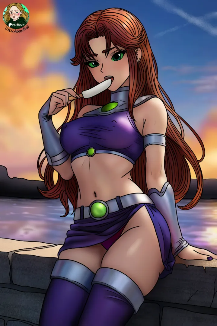 Starfire poster (by littlehoeart) posted by Fairytail420