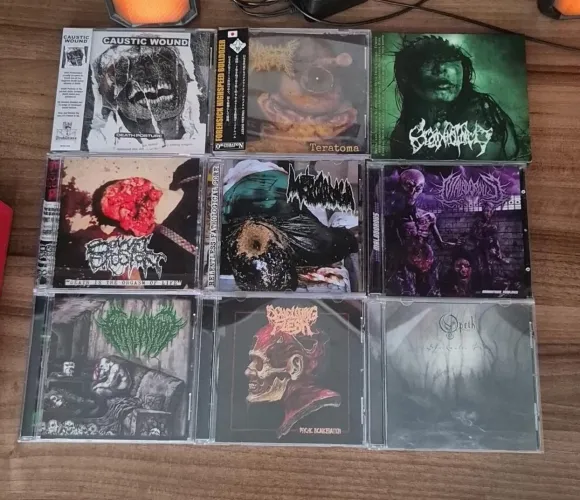 Start of my CD collection by westlakec