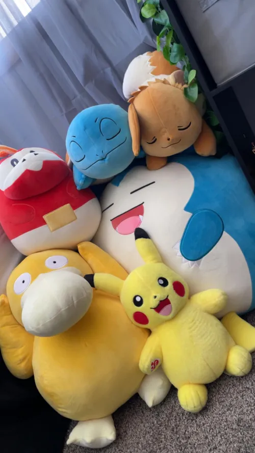 Starting my Pokemon Stuffie collection! by Such-Concert-7613