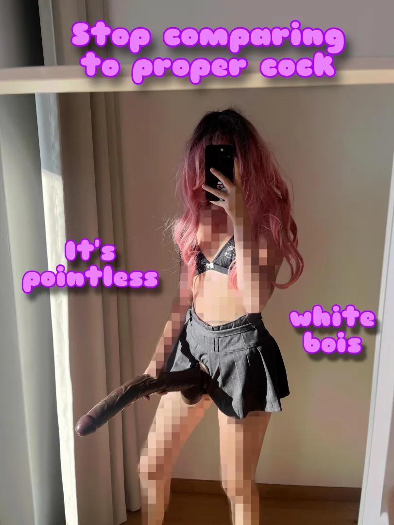 Stay pathetic whiteboi you're ♠️ posted by PinkDolxo