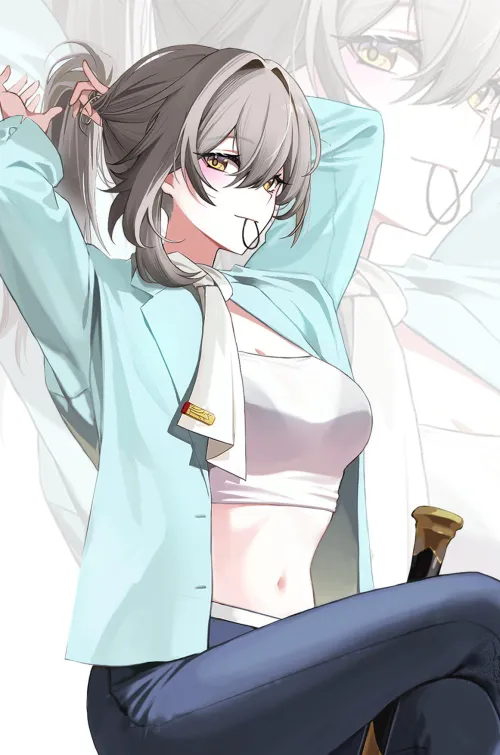 Stelle [Honkai Star Rail] by WoolsonDaSheep