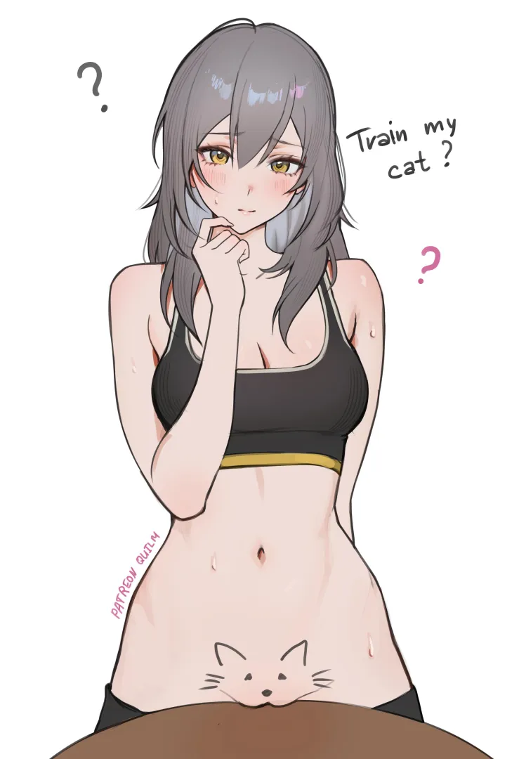 Stelle Training her cat posted by Silent_Steak_9540