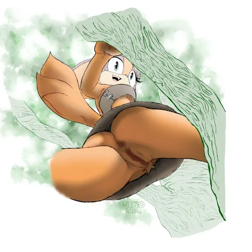 Sticks climbing a tree (JenoKamui) by JetFrozen