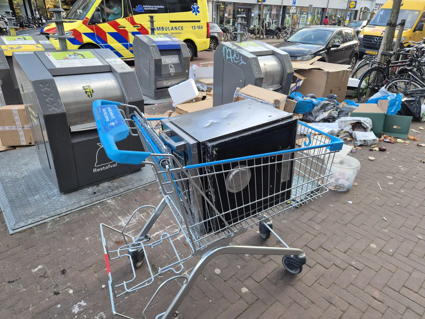 Still feisty amid the filth posted by Cormacnl