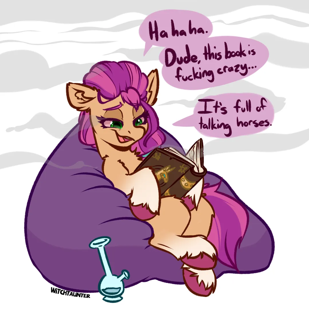 Stoned Sunny by WitchTaunter posted by YanniRotten