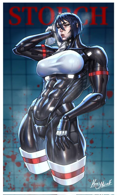 Storch Abs (KrasMazoff) [SIGNALIS] by KrustiestKrabbiest