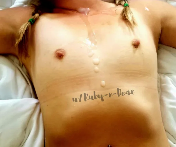 Straight down the middle by Ruby-n-Dean