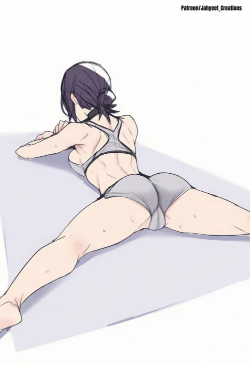 Stretching is important by blowjobcurious