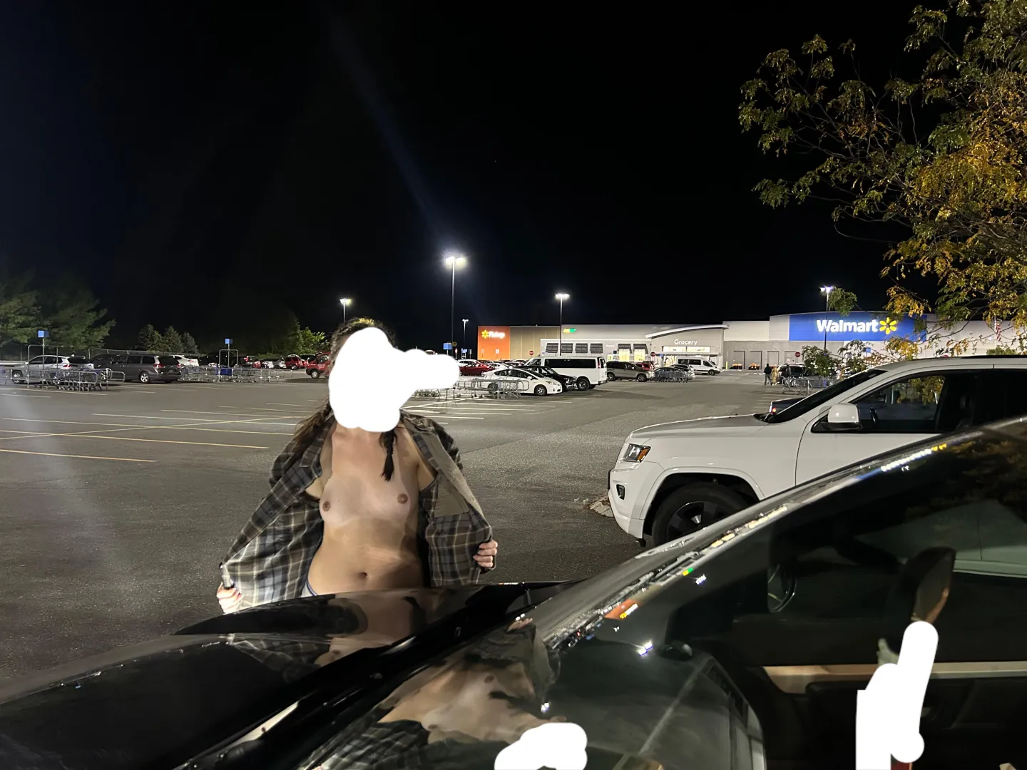 Stripping in the parking lot posted by AdventureTori2