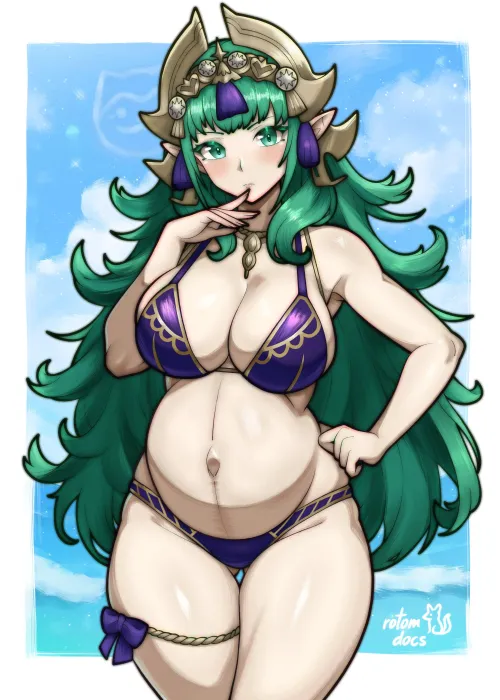 Strong Things and wide Hips to carry her big Bump (Sothis) [rotomdocs] by Rataxu