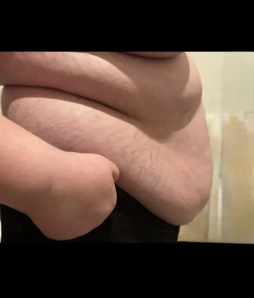 Stuffed belly by Fav_Mommy