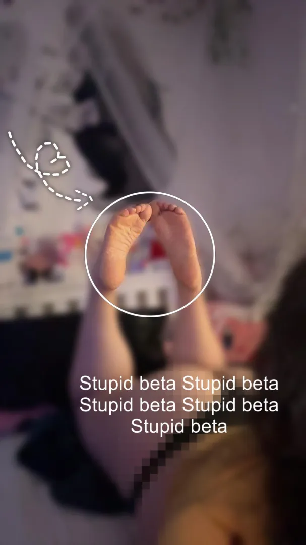 Stupid betas can’t control themselves ;) posted by 444goddessangel