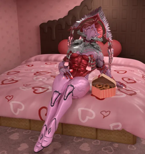 (Styanax) Happy valentine's day from styanax. He brought Cookies~ (OC) by anondorrito