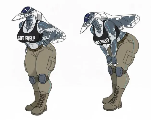 SU57 [F] by me. Tbh idk what to name her, leave suggestions plz by SideCurious6936