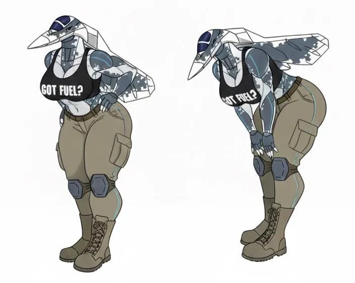 SU57 [F] by me. Tbh idk what to name her, leave suggestions plz posted by SideCurious6936