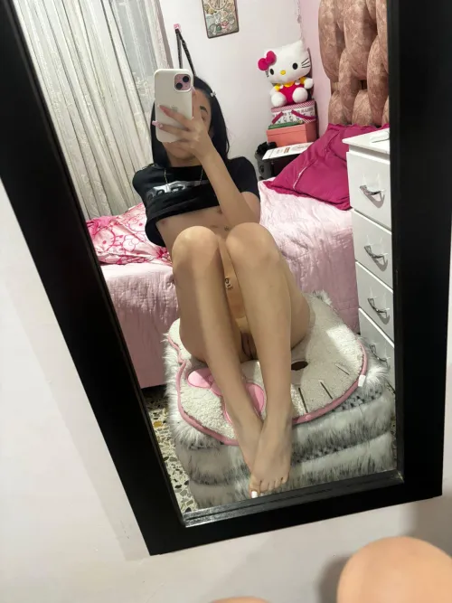 Subscribe to my OF and you will get a welcoming surprise by missprincesscat