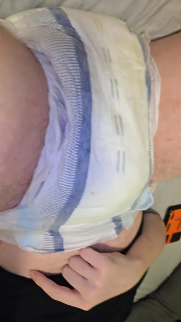 Such a stinky baby :3 18m wearing this all night so feel free to take full control over me ‍ dms open to everyone! posted by Diaperboy20000