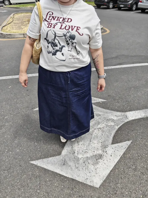 Such a subtle shirt that my wife bought while we were shopping last night & wore to do the grocery shopping today by curious2304
