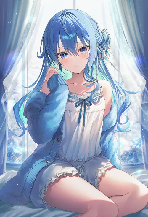 Suisei Hoshimachi [Hololive] by WoolsonDaSheep