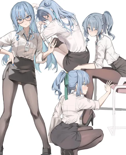 Suisei Hoshimachi [Hololive] by WoolsonDaSheep