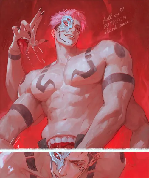 Sukuna - Heian Era true form [Jujutsu Kaisen] (shark_onni) by shark_onni