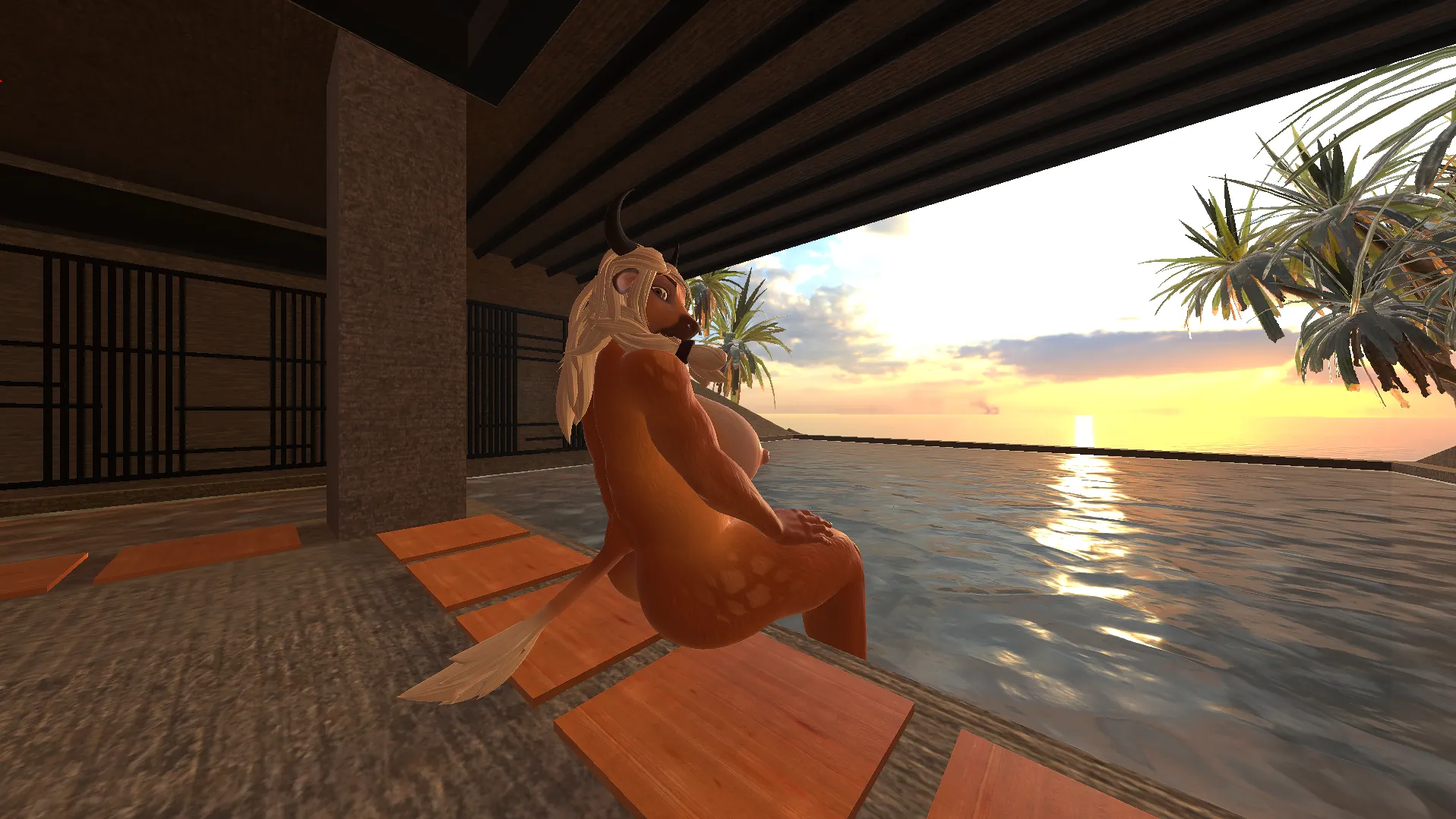 Summer, enjoying summer, hehe ❤️ (Anthro Heat) posted by Anthroheat