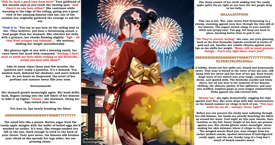 Summer Festival With Your Gassy Gf Pt. 1 [Fart] by notaltuserforporn