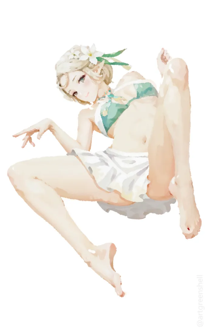 Summer Iseria Tease posted by Oni-babaa