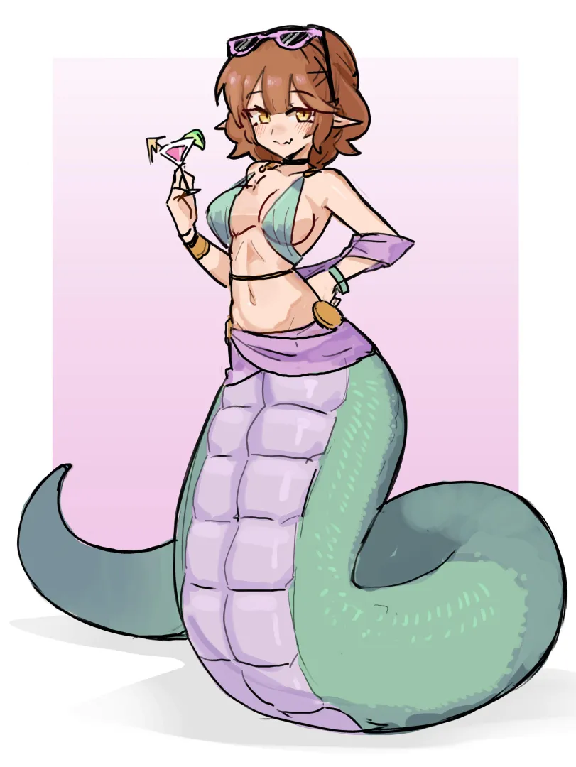 Summer Lamia (Layru) posted by A_MASSIVE_PERVERT