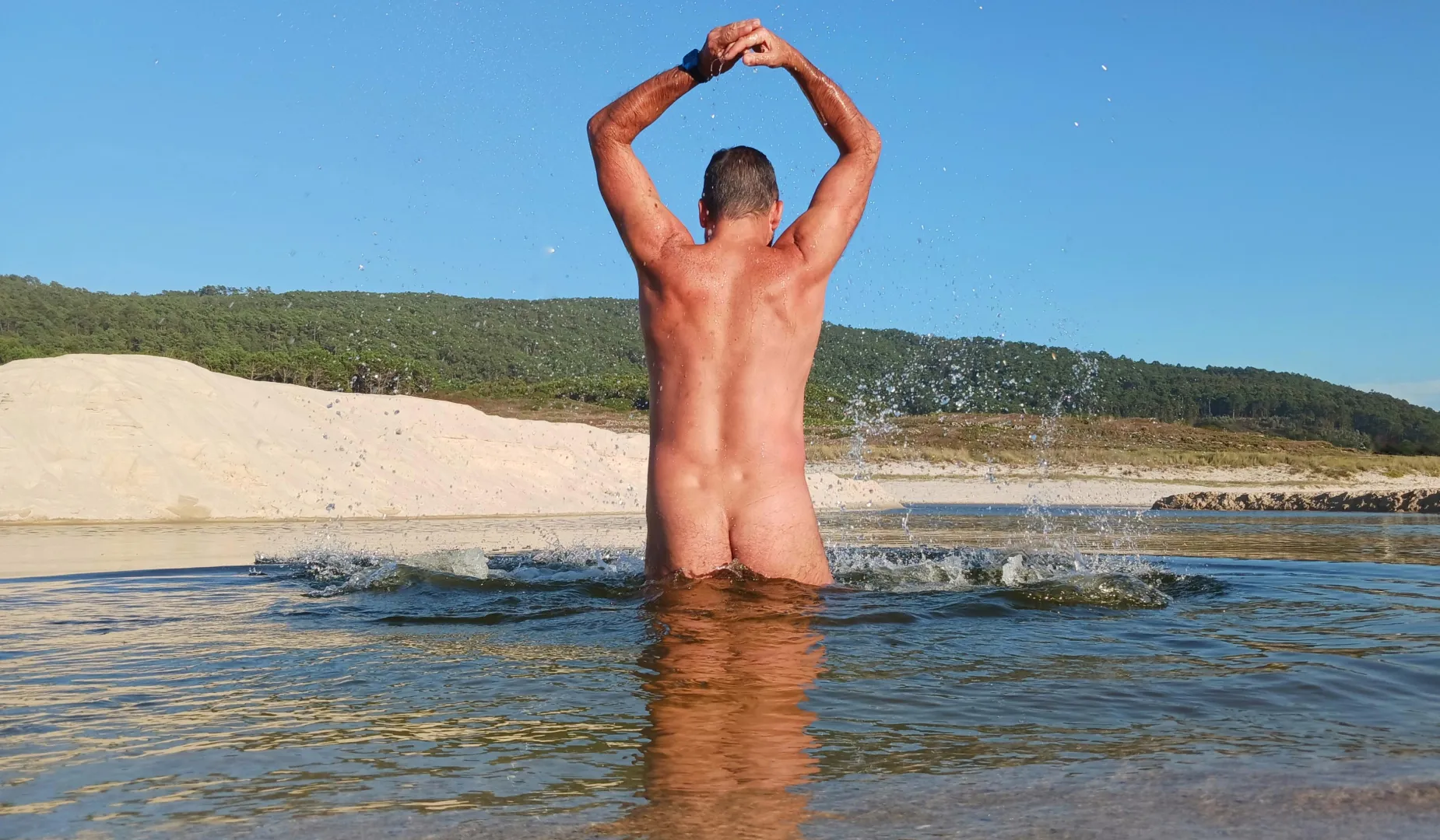 Sunny nude beach & sunbath posted by nudebodytime