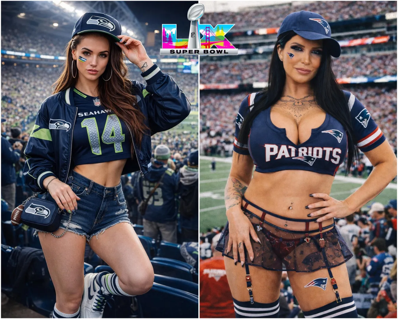 Super Bowl LX! Seahawks vs Patriots - Tori Black vs Romi Rain  Who you gonna pick? posted by xOilOverloadx