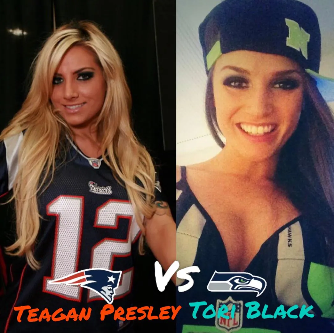 Super Bowl Sunday, who ya got? Teagan Presley or Tori Black? posted by Pinkdeli