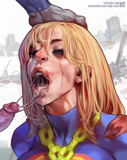 Super Girl Defeated (The Sabu) by The_Sabu