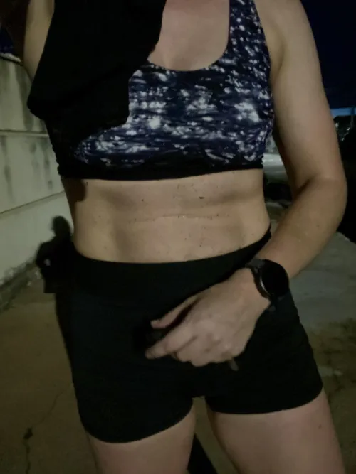 Super sweaty after Crossfit ✨ by TheAthleteVault