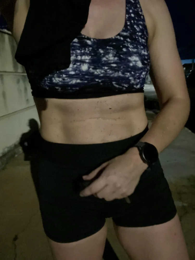 Super sweaty after Crossfit ✨ posted by TheAthleteVault