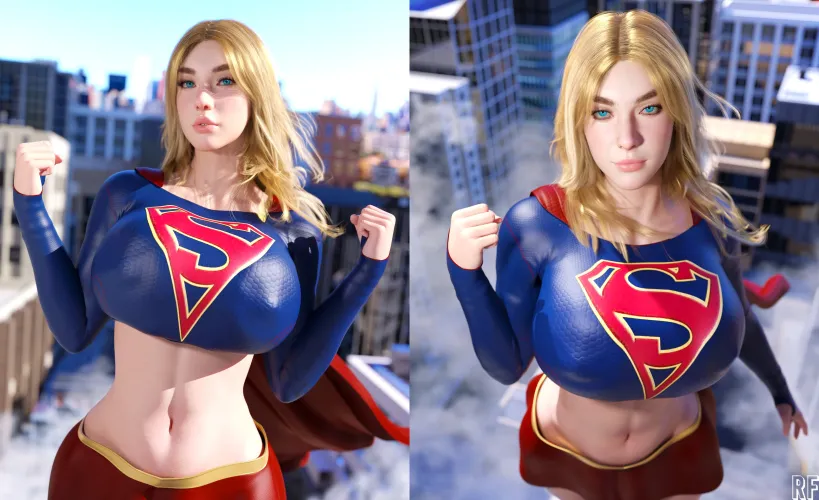 Supergirl (Rude Frog) by Poke-Oji