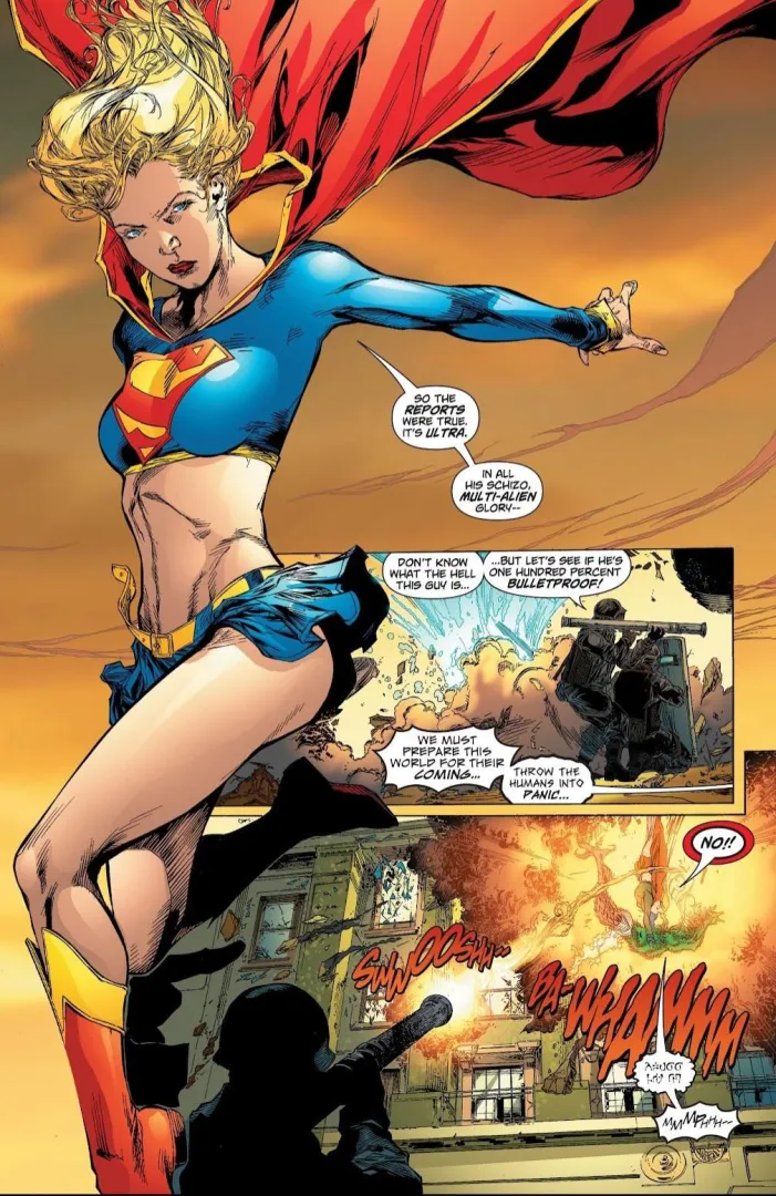 Supergirl's skimpy outfit [Superman/Batman #31] posted by 0ultrainferno0